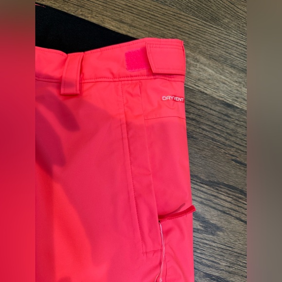 NWTs The North Face Girls Freedom Insulated Ski Pant. Radiant Poppy. XL (14/16) - Picture 5 of 14